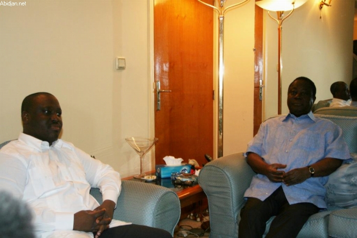 Processus de sortie / Après une rencontre avec Soro - Bédié réaffirme son souhait de vérification de la liste électorale provisoire